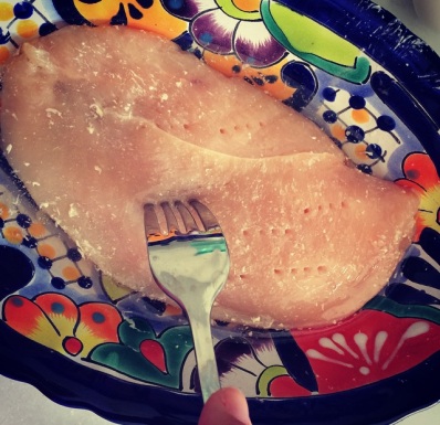 Filet de Frango com Crosta de Aveia