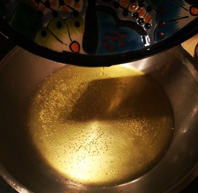 Camarão Flambado na Cachaça