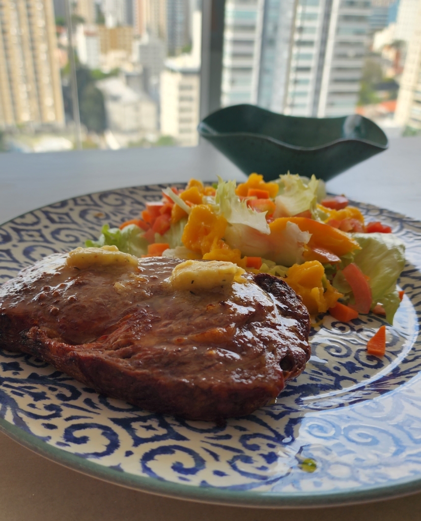 Bife Ancho na Airfryer