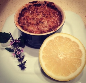 Quinoa Gratinada no Perfume de Limão Siciliano