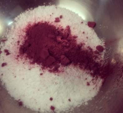 Tapioca de Beterraba com Queijo Branco