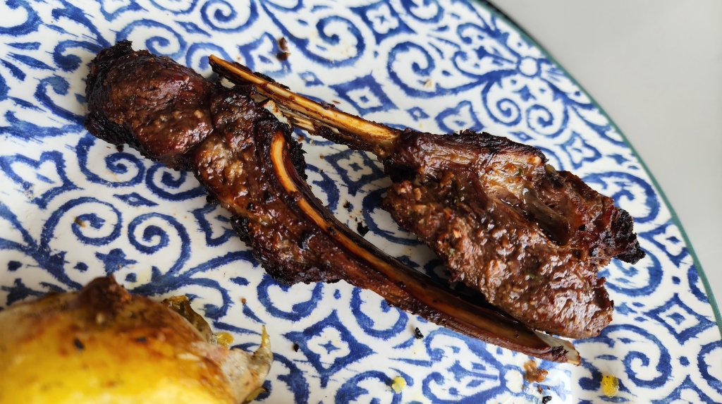 Carré de Cordeiro na airfryer