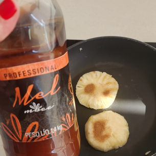 Abacaxi Grelha No Mel