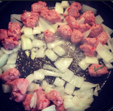 Torta de Lingüiça (no liqüidificador)