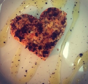 Coração de Tapioca Bolinho de Tapioca
