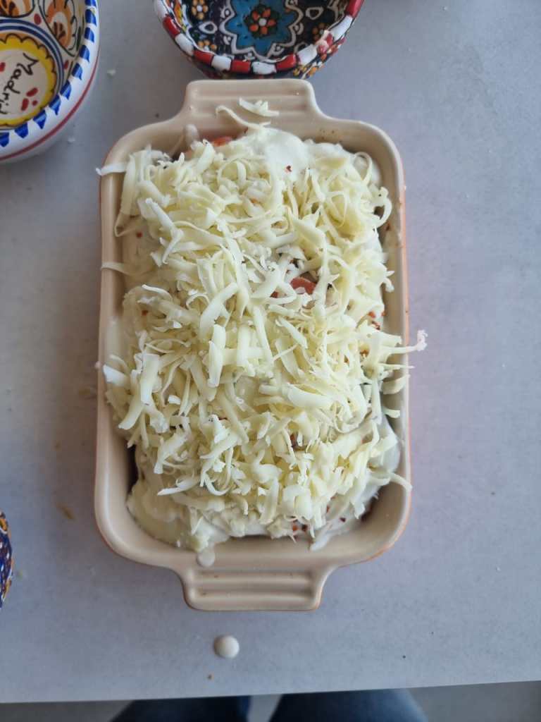 Abobrinha Gratinada na Airfryer