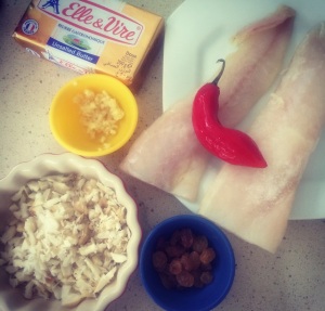 Filet de Peixe com Molho de Castanhas