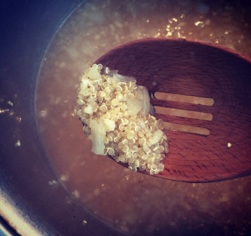 Risoto de Quinoa com Abobrinha