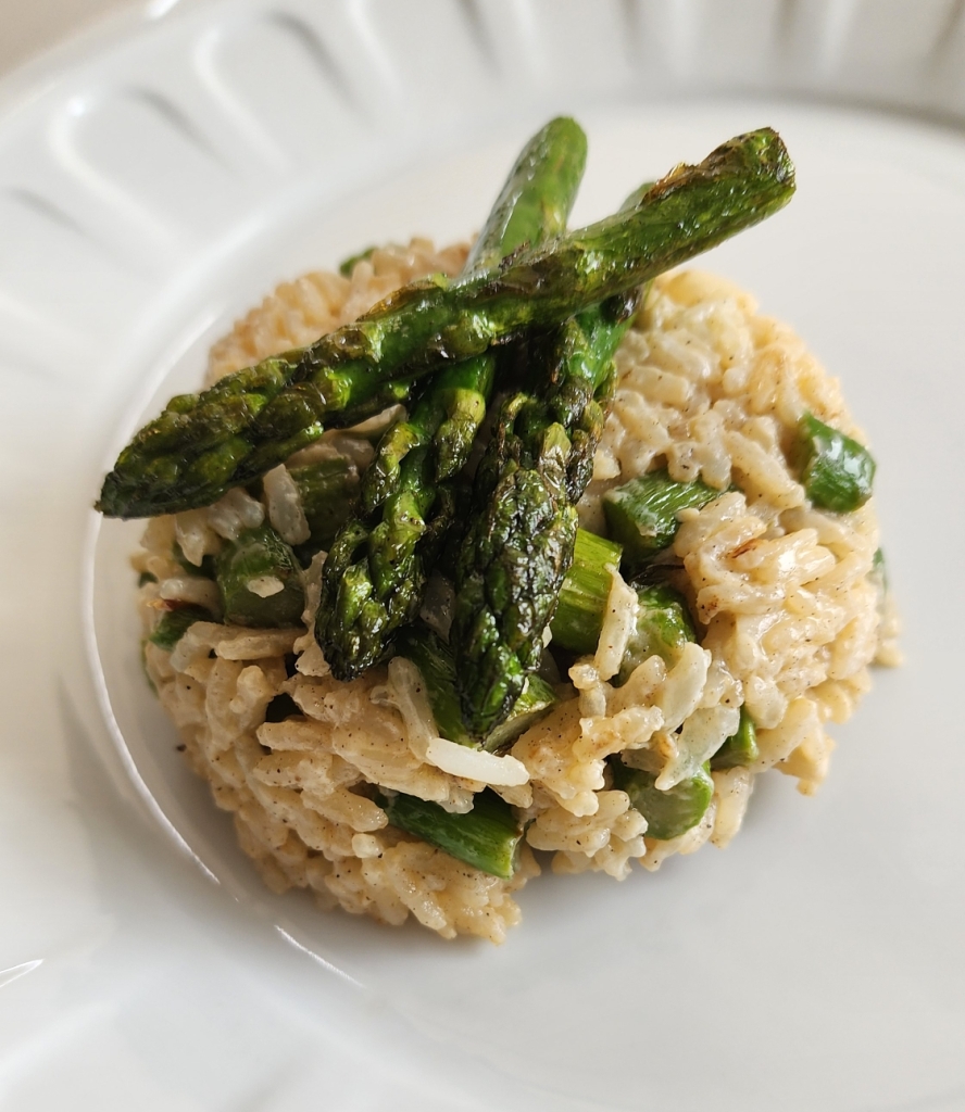 Arroz Cremoso Com Aspargos
