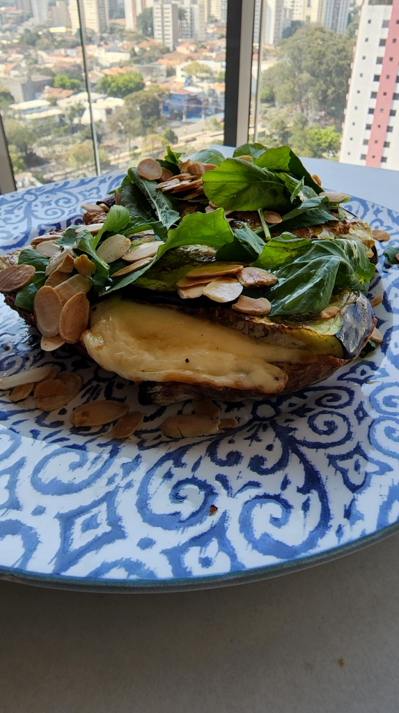 Bruschetta de Berinjela na Airfryer