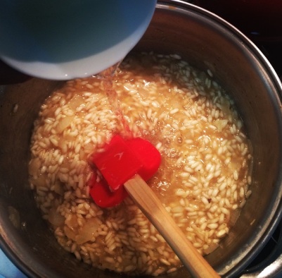 Risoto de Camarões com Perfume de Limão Siciliano