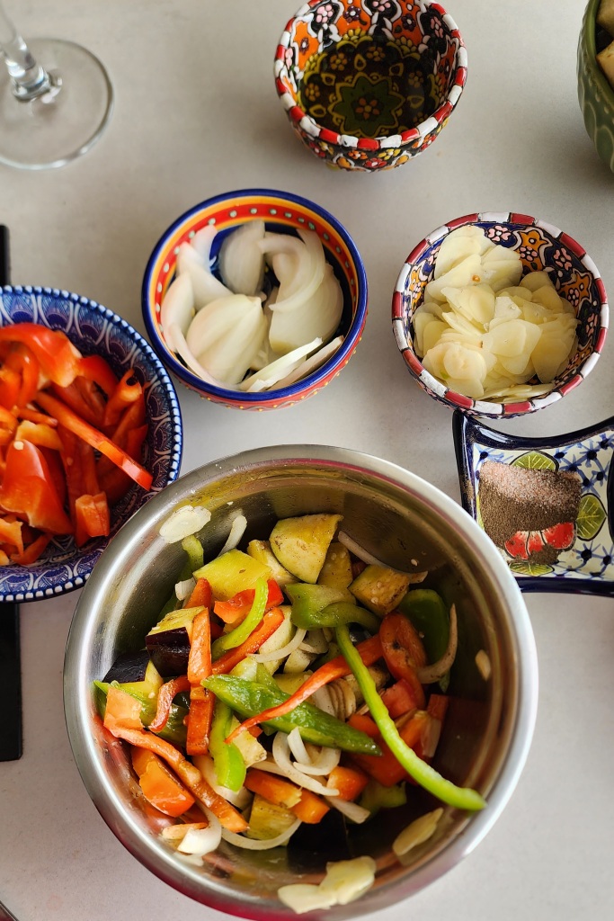 Caponata na Airfryer