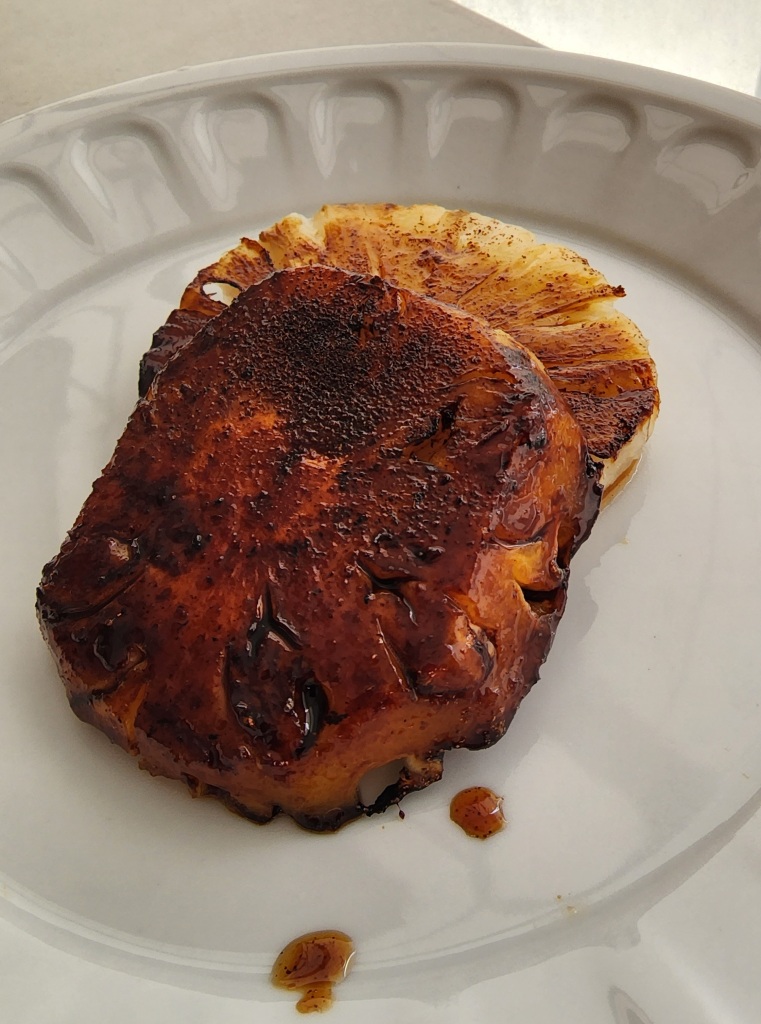 Abacaxi Grelha No Mel