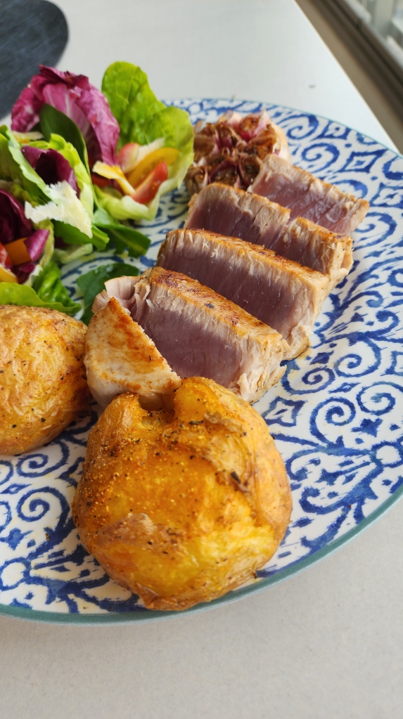 Atum Selado na Crosta de Tajin