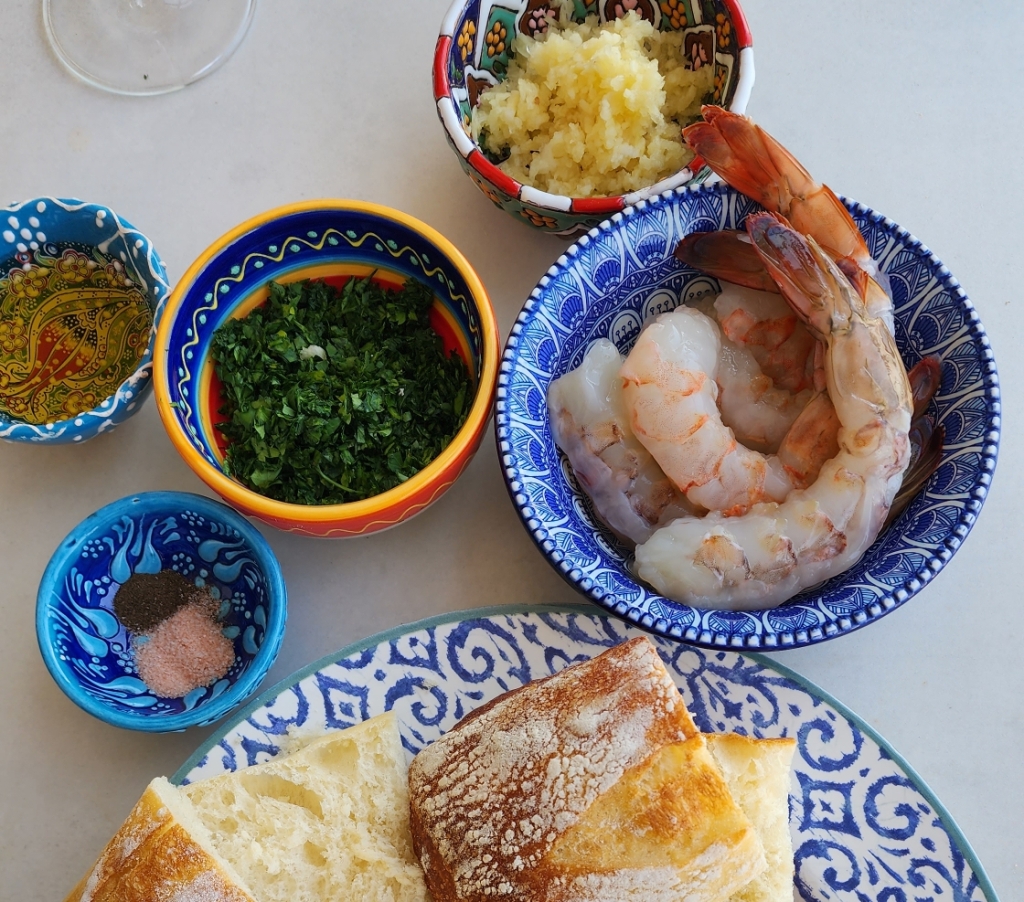 Bruschetta de Camarão