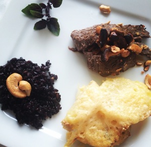 Filet Com Crosta de Castanha de Caju