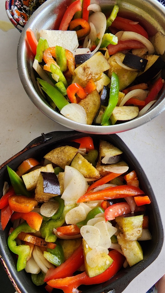 Caponata na Airfryer