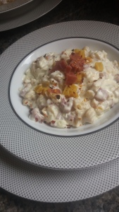 Massa de Paris com Creme de Queijos