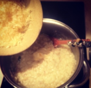 Risoto de Brie e Castanhas