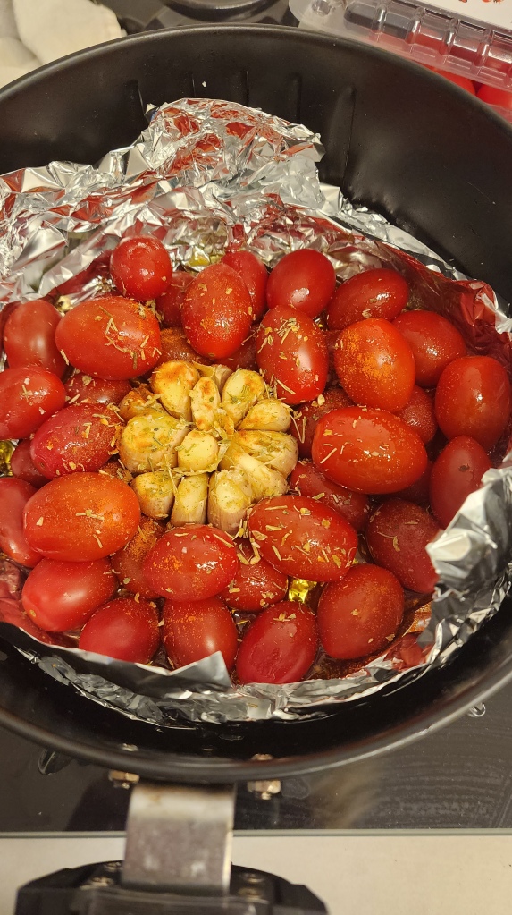 Tomate Confit Na Airfryer