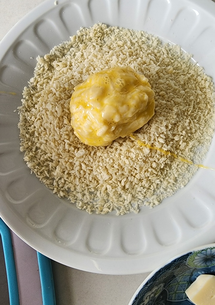 Arancini de Alcachofra na Airfryer