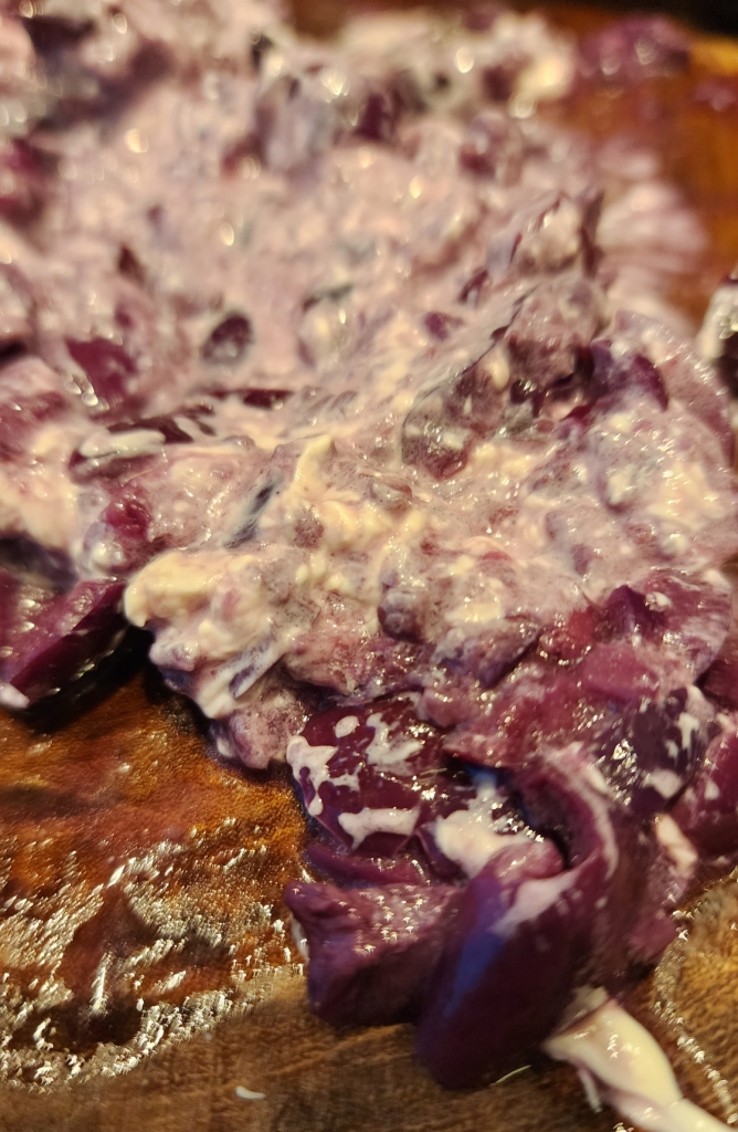 Wrap Com Creme de Azeitonas e Burrata