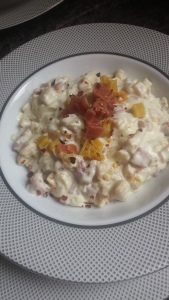 Massa de Paris com Creme de Queijos