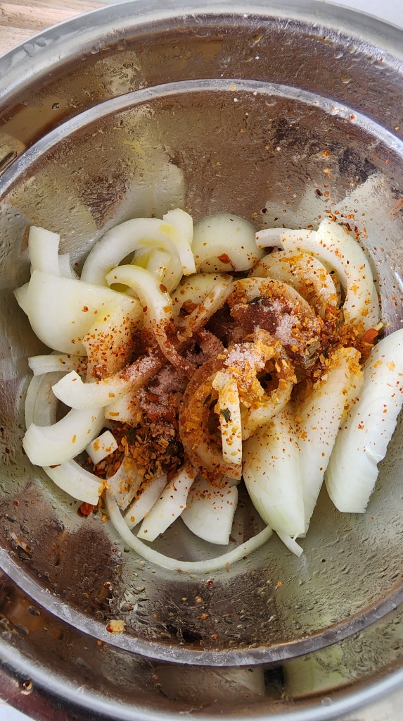 Linguiça com Batatas na Airfryer