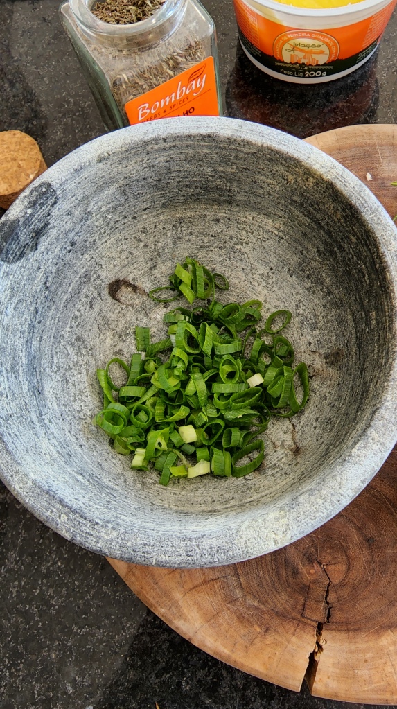 Manteiga temperada com Alho e Ervas