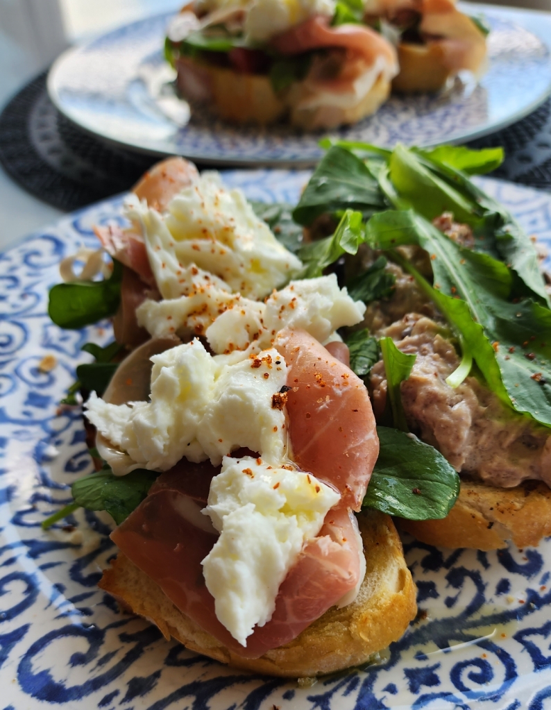 Bruschetta de Parma & Burrata