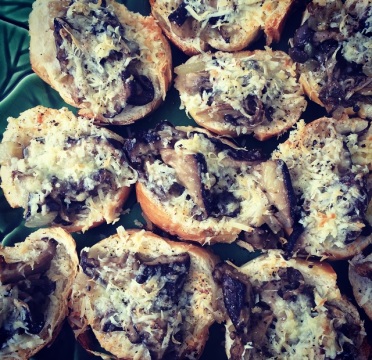 Bruschetta de Shimeji e Shitake