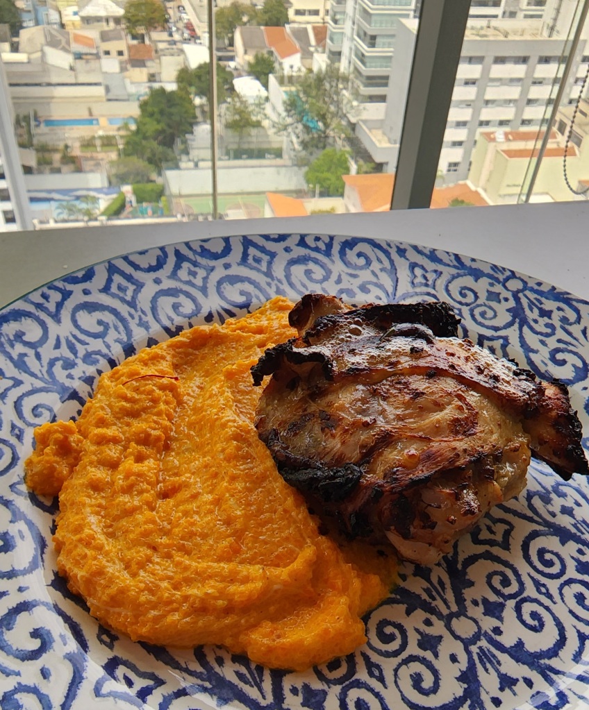 Sobrecoxa na Airfryer