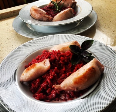 Lula Recheada; Camarões e Amendoas