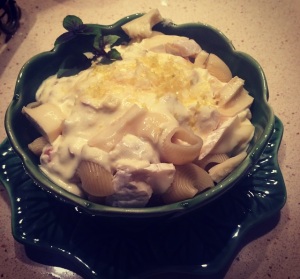 Pipe Rigate ao Limone e Queijos