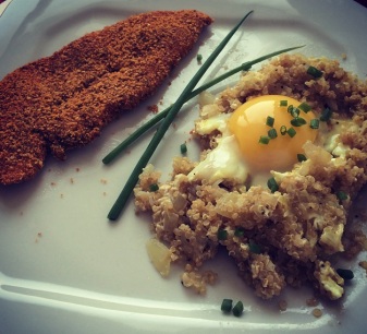 Satis; Frango à Milanesa