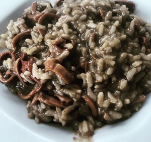 Risoto de Lula na Própria Tinta