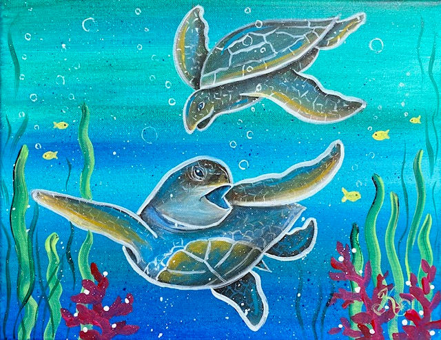 Paint & Sip: Dancing Turtles
