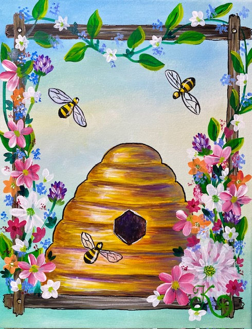 Paint & Sip - Honey Haven