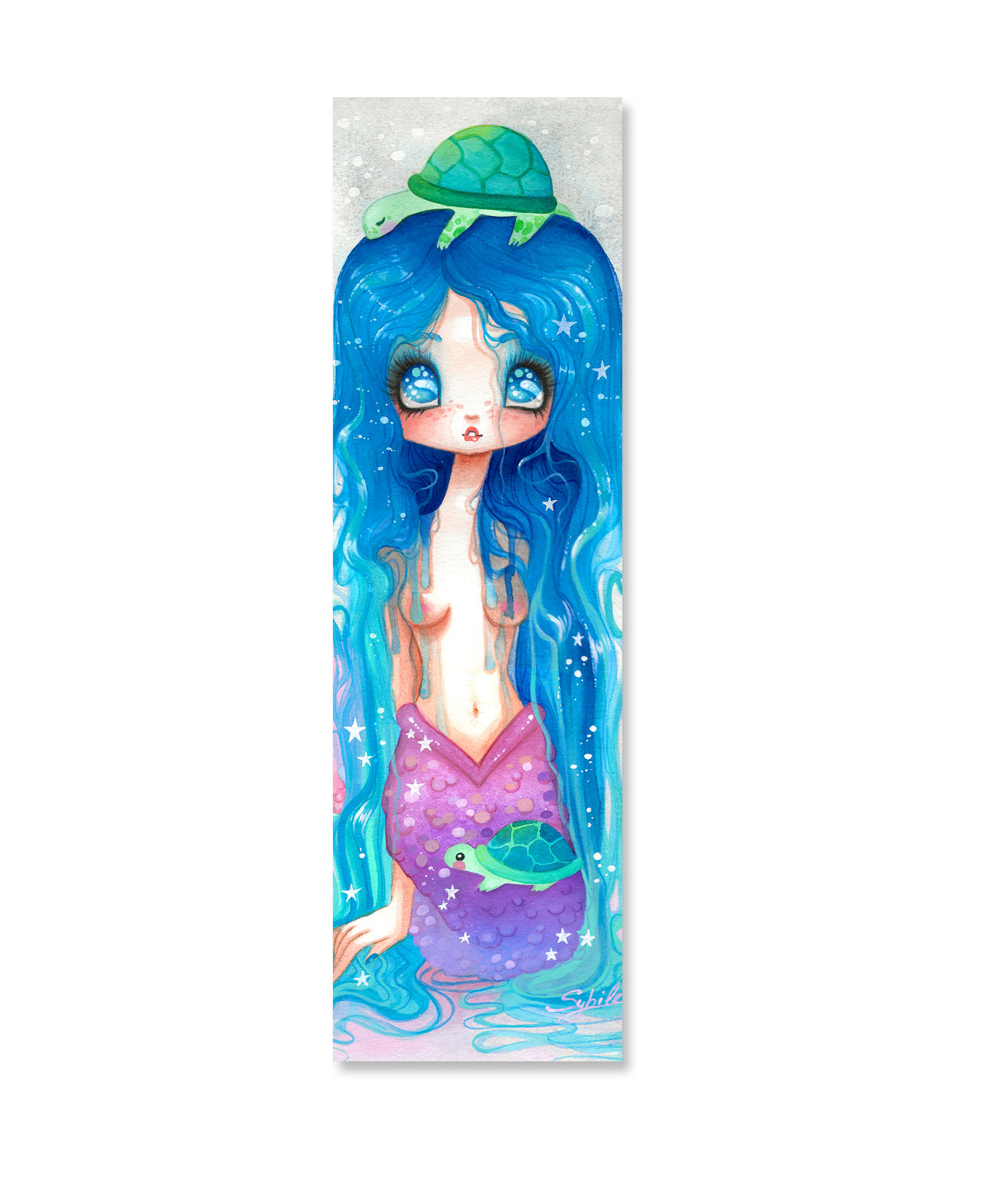 Bookmark Sleeping turtle