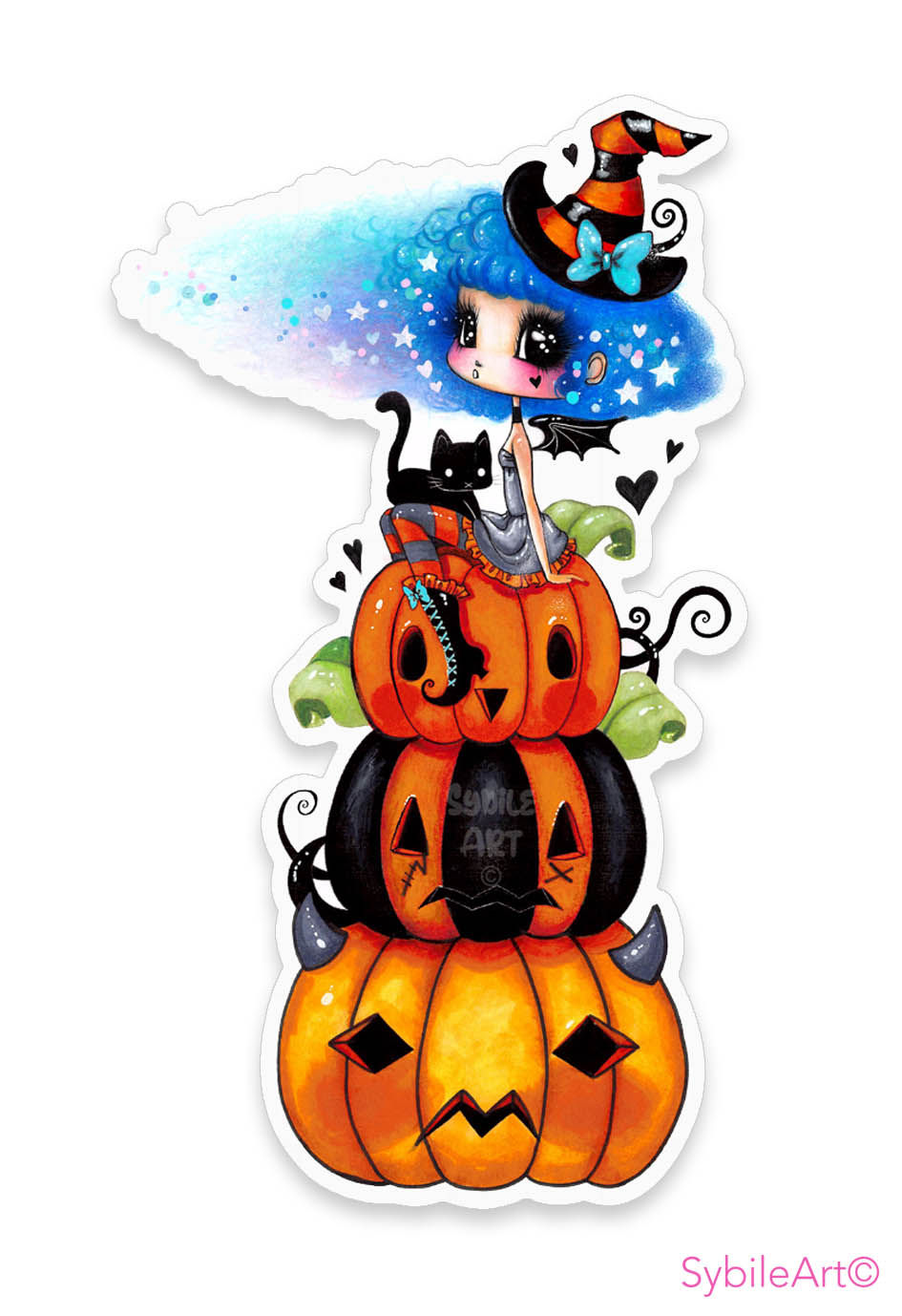 Sticker or Magnet Judy