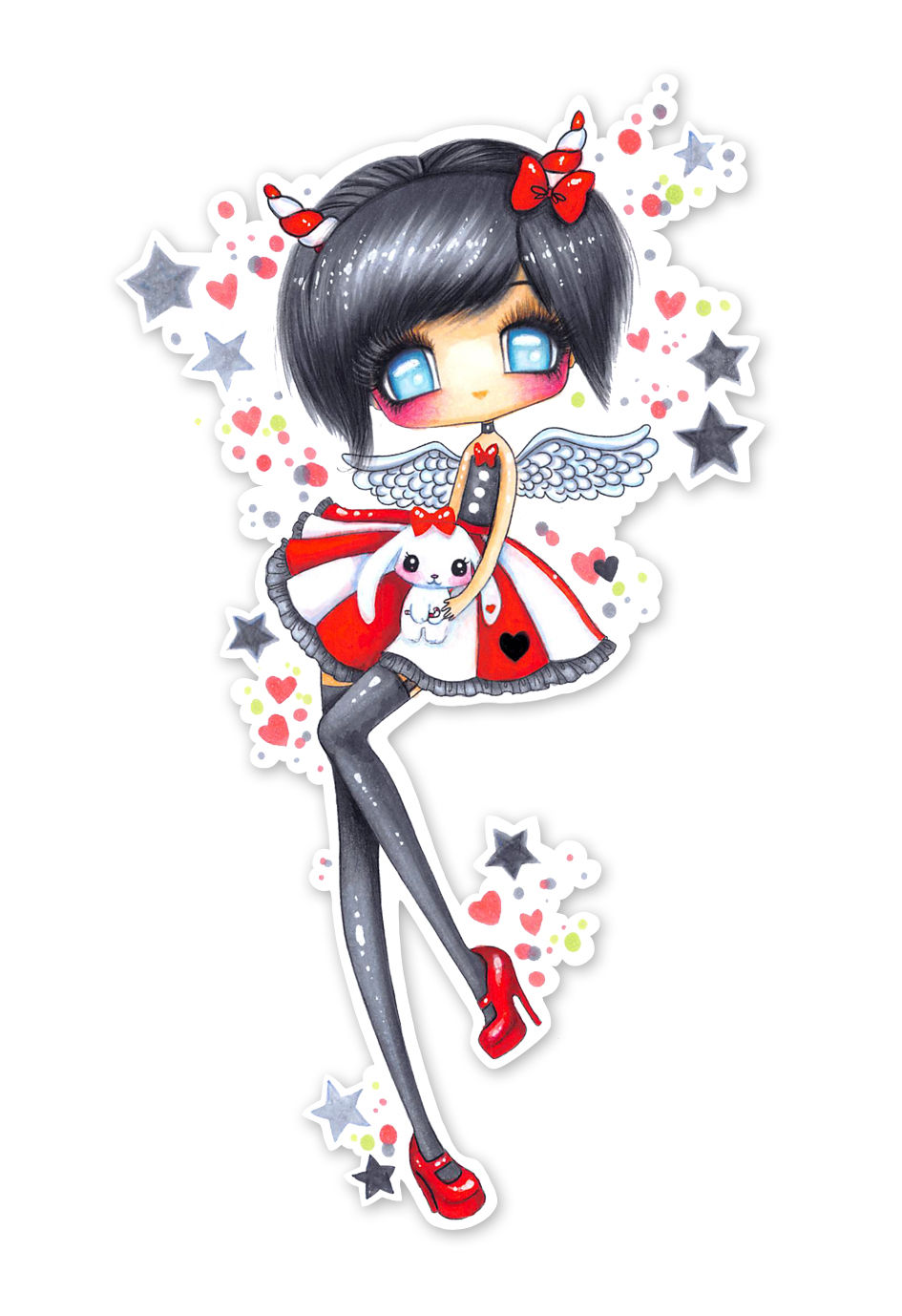 Sticker or Magnet Mya