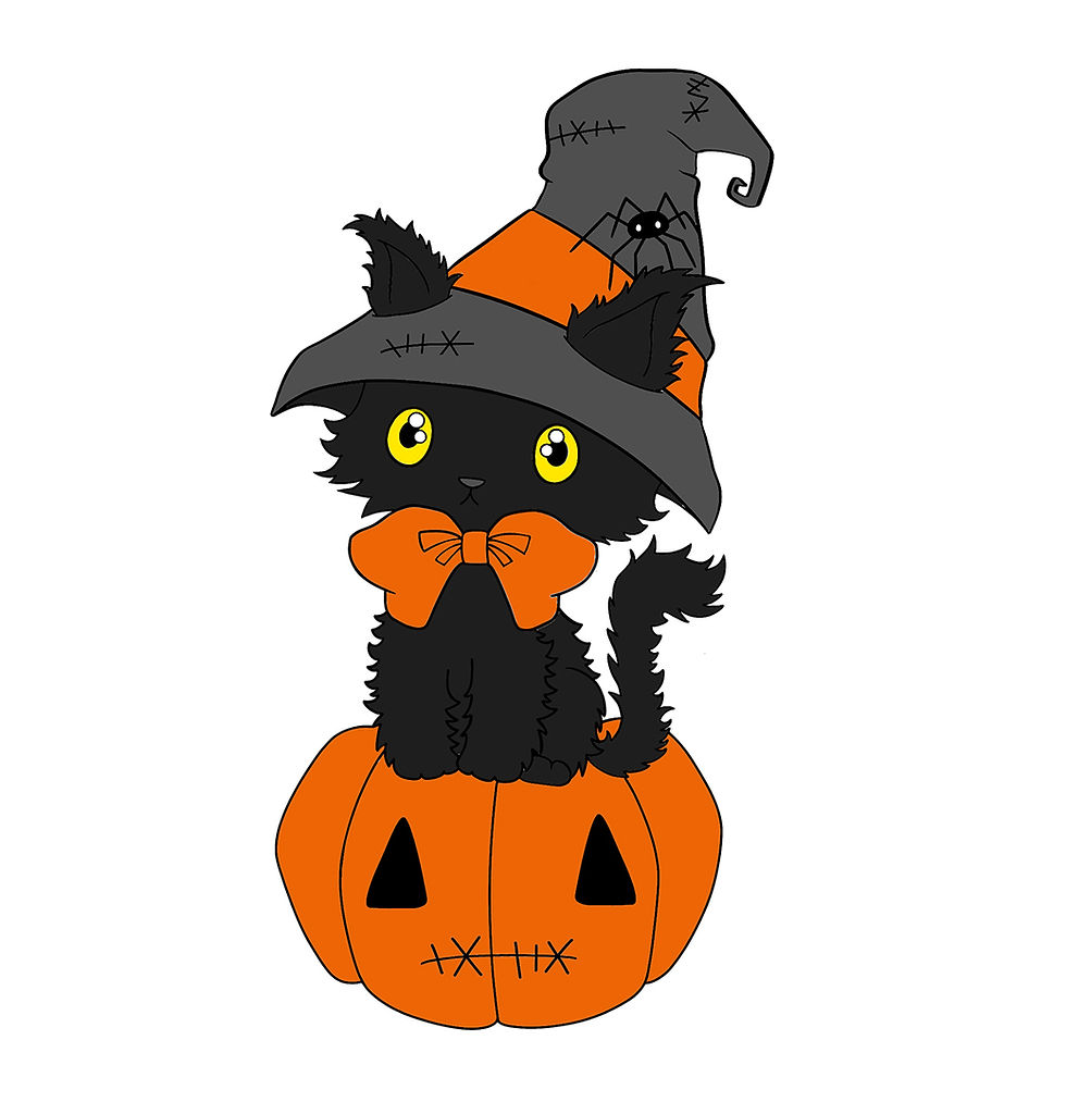 Thumbnail: Pin Halloween Cat