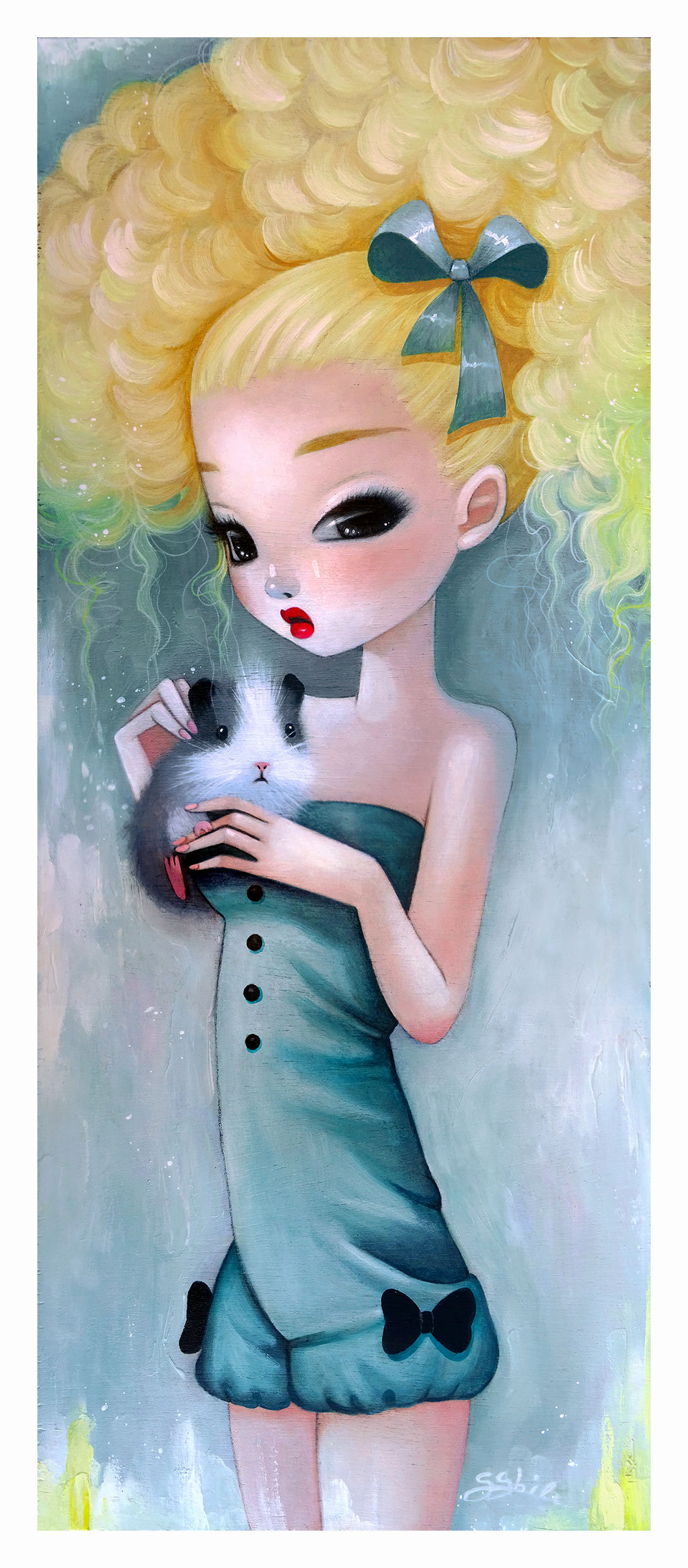 Original painting Hitomi