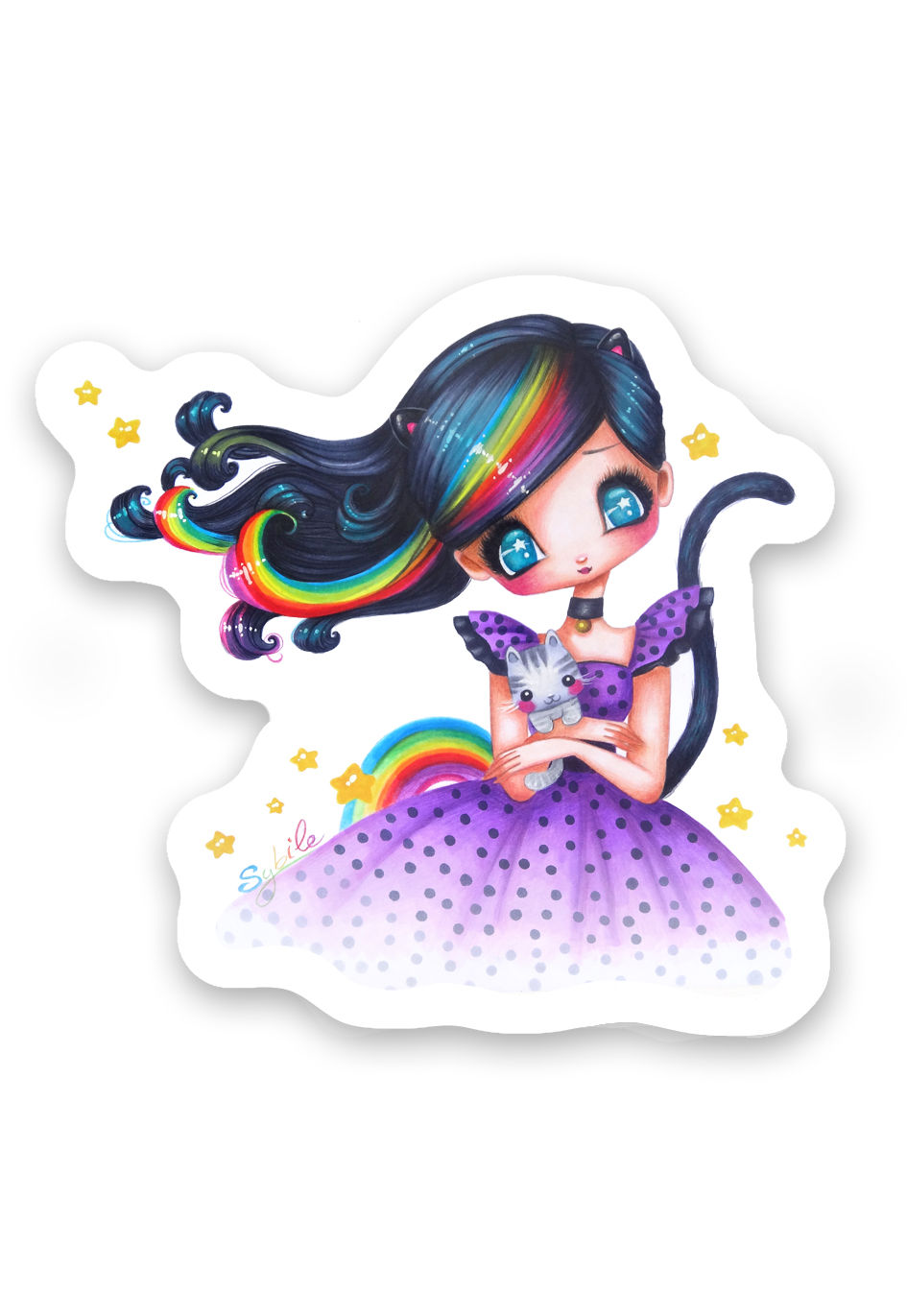 Sticker or Magnet Maya
