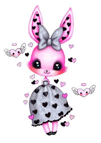 Print Alicia Bunny | sybileart