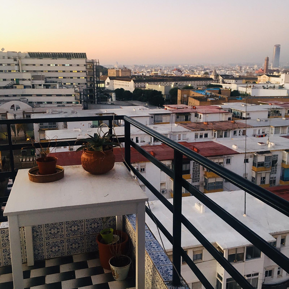 View from my flat's balcony/ Photo courtesy of Callum