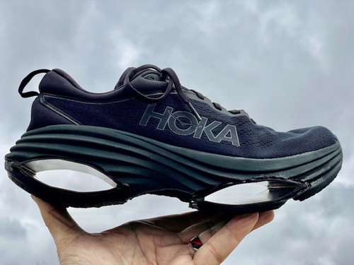 Men's HOKA Bondi 8 Custom Handcrafted Suspension Shoe | Hann