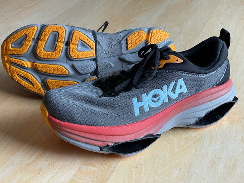 じゃんけんポンズ Men's HOKA Bondi 8 Custom Handcrafted Suspension Shoe | Hann