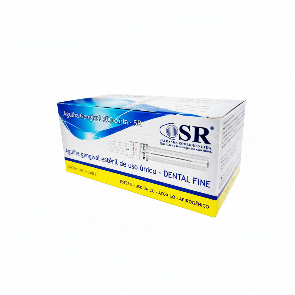 Agulha Gengival 30G curta - SR