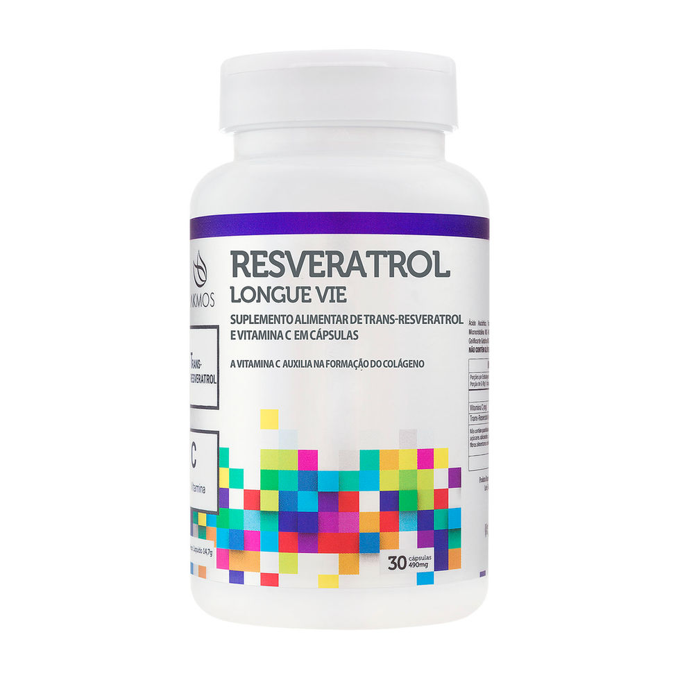 Suplemento Resveratrol Longue Vie 30 Capsulas